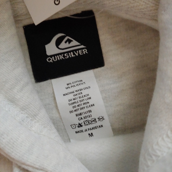 QUIKSILVER NEW Check Yo Self Pullover Hoodie - Picture 7 of 9